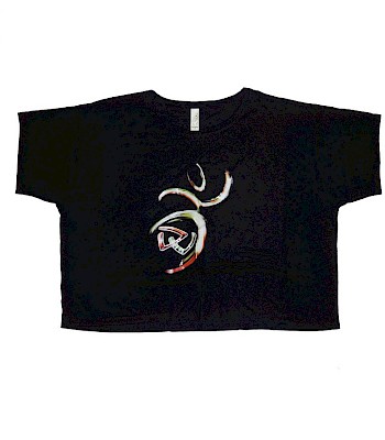 Bella Flowy Cropped T-shirt - 