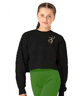 Kids Cropped Slounge Sweatshirt - 