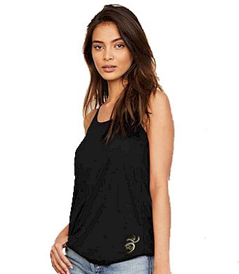 Bella Flowy Racer Back Tank Top - 